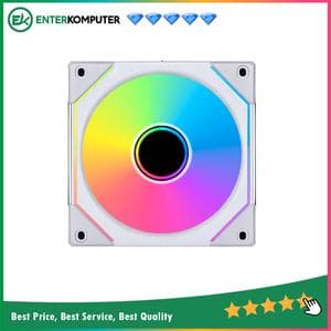 LIAN LI UNI FAN SL-INFINITY 120 WHITE - SINGLE FAN - 12CM ARGB FAN - Infinity Mirror ARGB Fan - foto 1