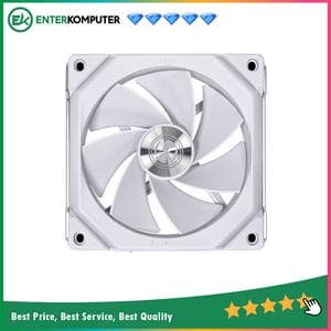 LIAN LI UNI FAN SL120 V2 Reverse Blade WHITE - SINGLE FAN - 12CM ARGB FAN - foto 1
