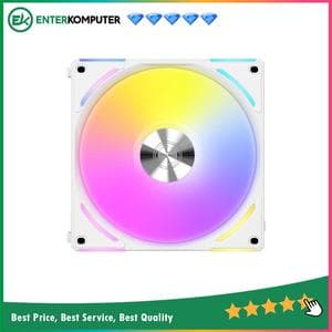 LIAN LI UNI FAN AL140 V2 WHITE - SINGLE FAN - 14CM ARGB FAN - foto 1