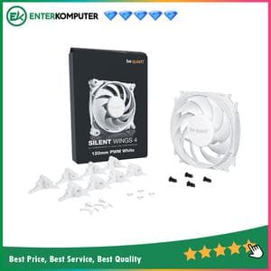 be quiet! Silent Wings 4 White Version - 120mm PWM - No Compromise Silence and Performance - foto 1