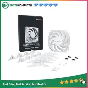 be quiet! Silent Wings PRO 4 White Version - 120mm PWM - Legendary Silence, Epic Performance and Features - foto 1