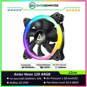 Antec Neon 120 ARGB Single Pack - 12CM ARGB PWM FAN - foto 1