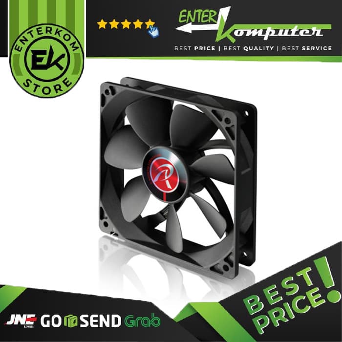 Raijintek Boreas β - 12cm - Black Black - foto 1