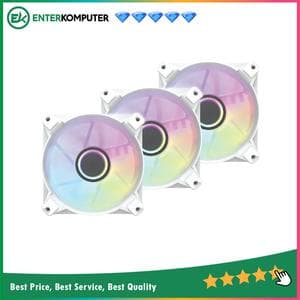 Aigo DarkFlash Infinity 8 White (3 x 12CM Fan A-RGB) - foto 1