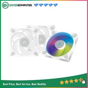 Arctic P12 PWM PST A-RGB 0dB White 12CM Value Pack Case Fan (3 Pack) - foto 1