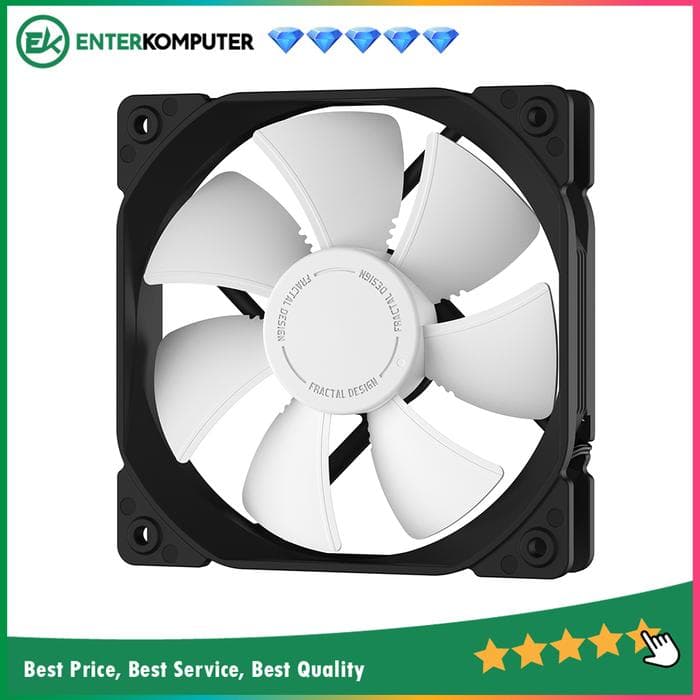 Fractal Dynamic X2 GP-12 PWM White Fan - foto 1
