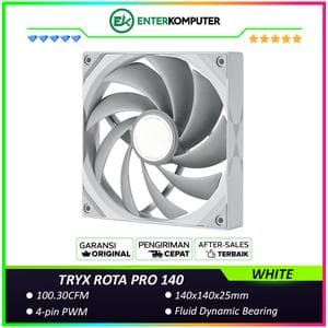 TRYX ROTA PRO 140 WHITE LCP Performance Fan - foto 1