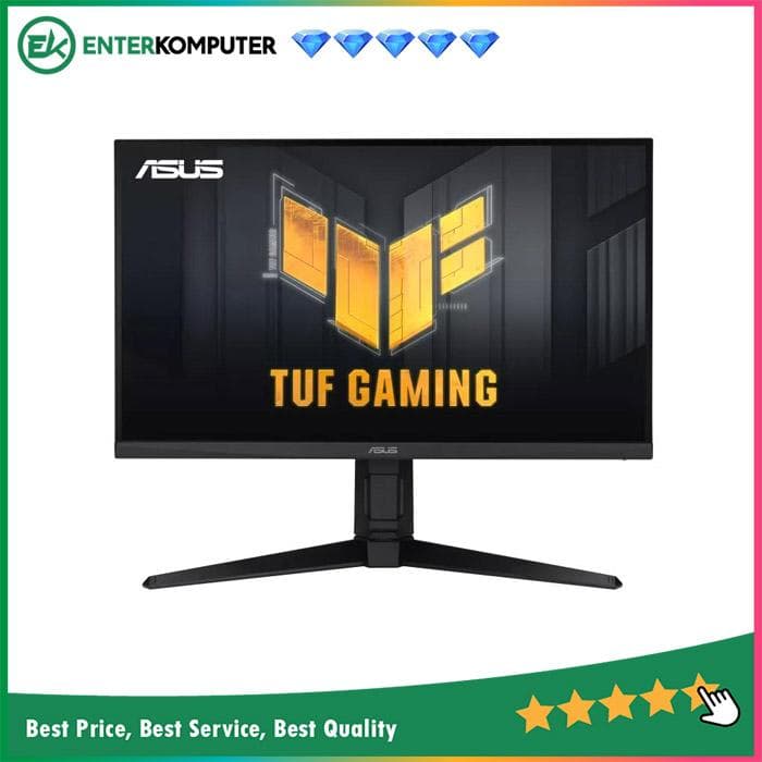 Asus TUF Gaming VG27AQL3A 27 QHD Fast IPS 180Hz Gaming Monitor with G-SYNC Compatible - foto 1