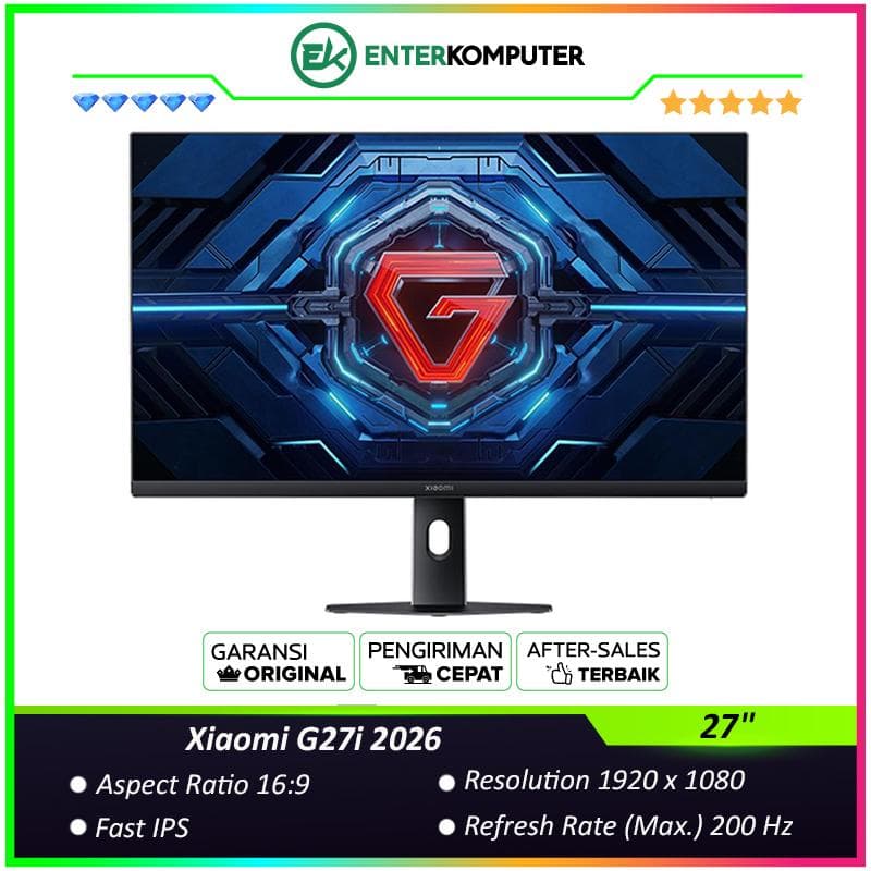 Xiaomi G27i 2026 27 FHD Fast IPS 200Hz HDR400 Gaming Monitor - foto 1