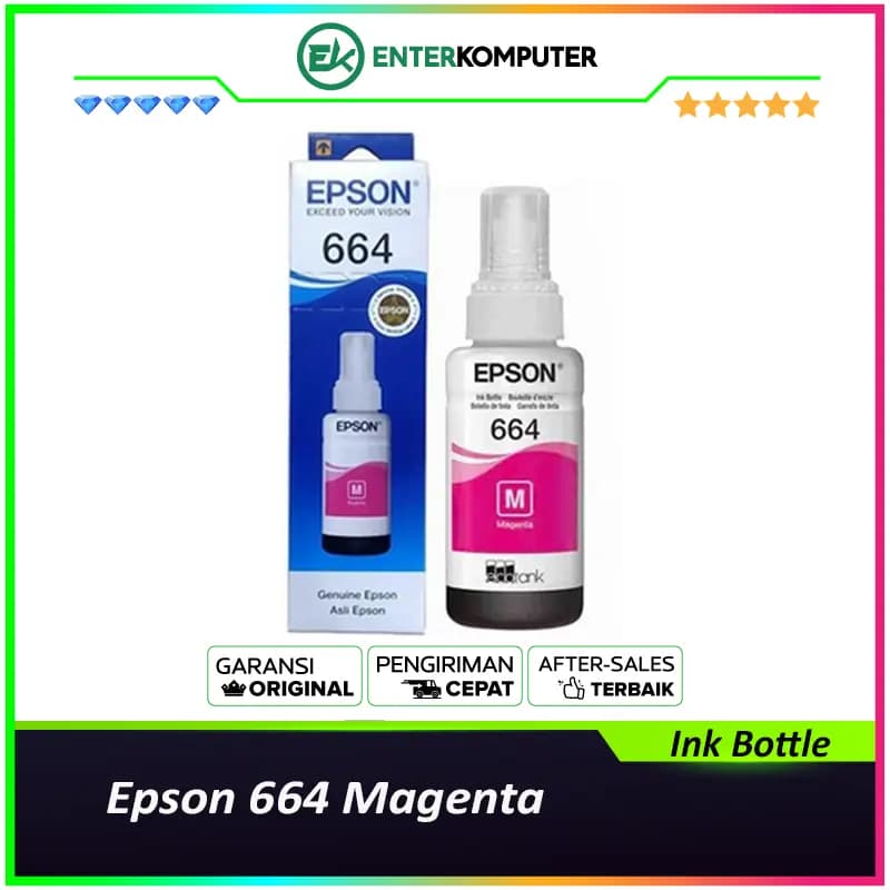 Epson 664 Magenta Ink Bottle - foto 1