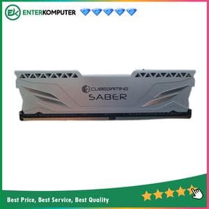 CUBE GAMING Saber DDR4 3200MHz PC25600 Single Channel 16GB (1x16GB) - Chipset By Micron - foto 1