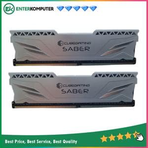 CUBE GAMING Saber DDR4 3200MHz PC25600 Dual Channel 32GB (2x16GB) - Chipset By Micron - foto 1
