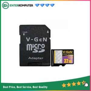 V-GeN Micro SD 32GB Turbo With SD Adapter - foto 1
