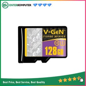 V-GeN Micro SD 128GB Turbo With SD Adapter - foto 1