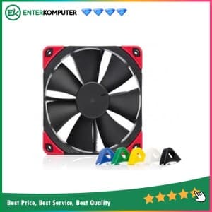 Noctua Chromax Swap Fan 12cm Black Fan With Multicolor Rubber - NF-F12 PWM CH.BK.S - foto 1