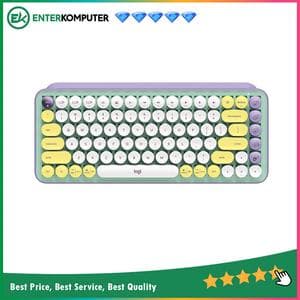 Logitech POP Keys Wireless Mechanical Emoji Keyboard - Daydream - foto 1