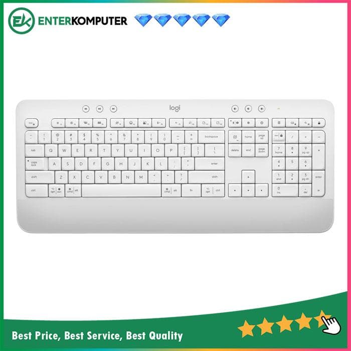 Logitech Signature K650 Wireless Keyboard - Off White - foto 1