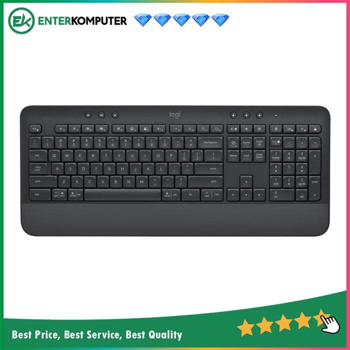 Logitech Signature K650 Wireless Keyboard - Graphite - foto 1