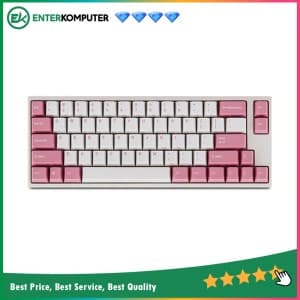 Leopold FC660M PD Light Pink 65% PBT Double-Shot Mechanical Keyboard - Cherry MX Blue - FC660MC/ELPPD - foto 1