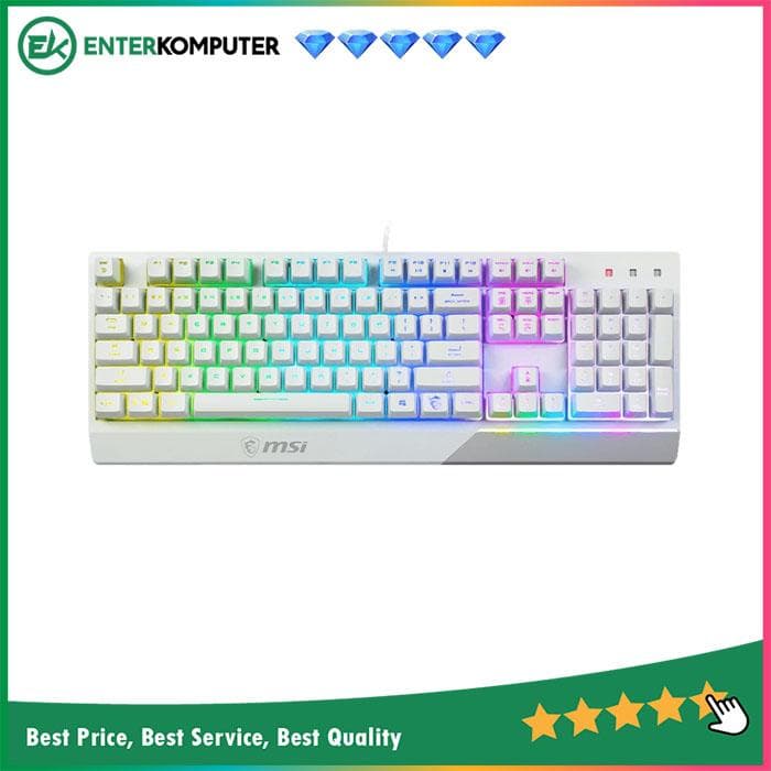 MSI Gaming Keyboard - Vigor GK30 White - foto 1