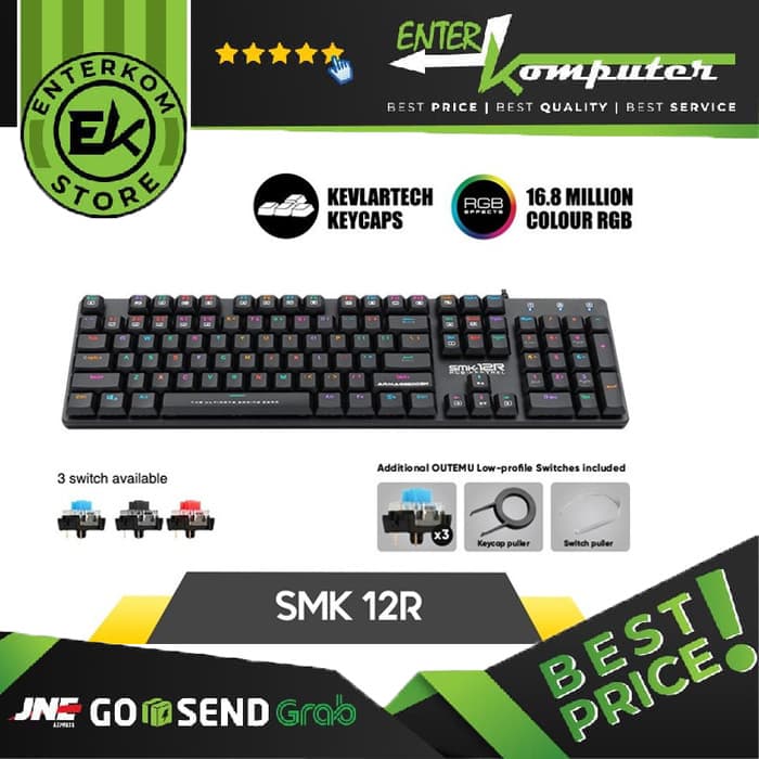 Powerlogic Armaggeddon SMK-12R - Mechanical Keyboard - foto 1