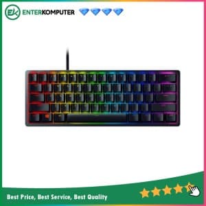 Razer Huntsman Mini - 60% Optical Gaming Keyboard - Black (Linear Red Switch) - foto 1