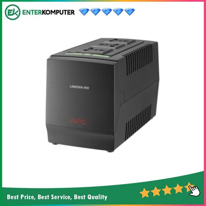 APC Line-R 2000VA Automatic Voltage Regulator, 3 Universal Outlets - LSW2000-IND - foto 1