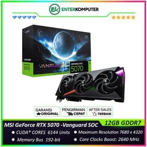 MSI GeForce RTX 5070 12GB GDDR7 - Vanguard SOC - foto 1