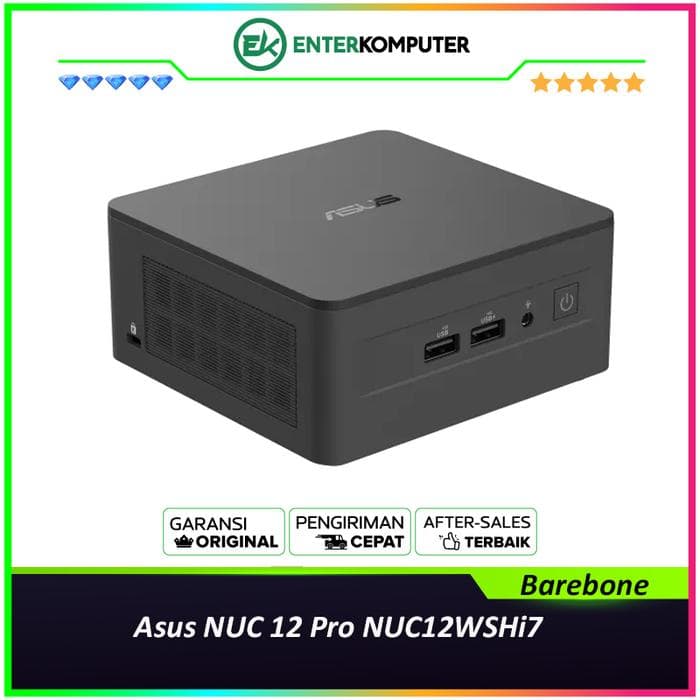 Asus NUC 12 Pro NUC12WSHi7 (Barebone) - foto 1