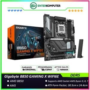 Gigabyte B850 GAMING X WIFI6E (AM5, AMD B850, DDR5, USB3.2 Type-C, SATA3) - foto 1