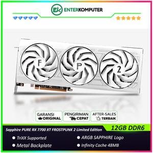 Sapphire PURE Radeon RX 7700 XT 12GB GDDR6 FROSTPUNK 2 Limited Edition - foto 1
