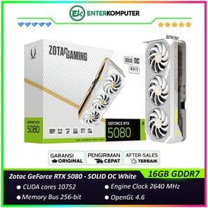 Zotac GeForce RTX 5080 16GB GDDR7 SOLID OC White - foto 1