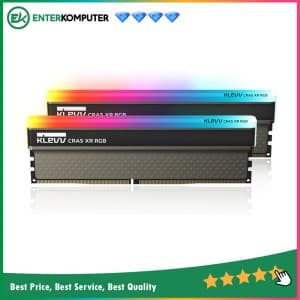 KLEVV CRAS XR RGB DDR4 PC28800 3600MHz 32GB (2x16GB) 18-22-22-42 - KD4AGU880-36A180Z - foto 1