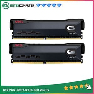GEIL DDR4 ORION PC25600 3200Mhz Dual Channel 32GB (2X16GB) GAOG432GB3200C22DC (Support AMD & INTEL) - foto 1