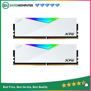 ADATA XPG LANCER RGB White Edition DDR5 PC51200 6400MHz 64GB (2x32GB) CL32-39-39 - AX5U6400C3232G-DCLARWH - foto 1