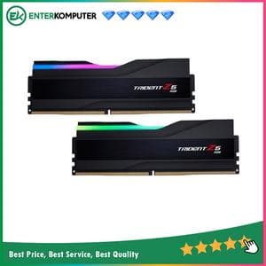 Gskill Trident Z5 RGB Black DDR5 PC48000 6000MHz 32GB (2x16GB) 36-36-36-96 - F5-6000J3636F16GX2-TZ5RK - foto 1