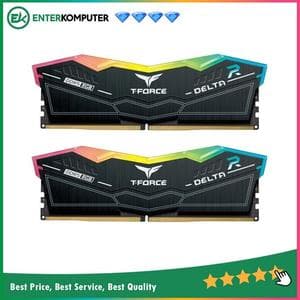 Team T-Force Delta RGB Black DDR5 PC44800 5600MHz 32GB (2x16GB) 36-36-36-76 - FF3D532G5600HC36BDC01 - foto 1