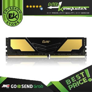 Team Elite Plus Black DDR4 PC25600 3200MHz 8GB (1x8GB) 22-22-22-52 - TPD48G3200HC2201 - foto 1