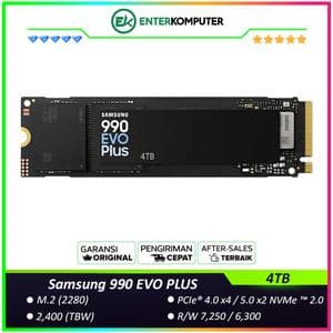 Samsung SSD 990 EVO PLUS M.2 PCIe Gen5.0 4TB MZ-V9S4T0B - Grs 5th - foto 1