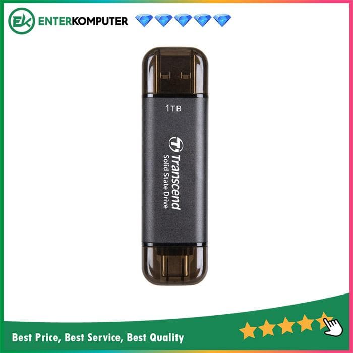 Transcend ESD310C 1TB Portable SSD USB 3.2 - Black - foto 1