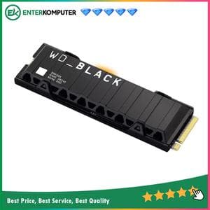 WD BLACK SN850X NVMe SSD 2TB With Heatsink M.2 2280 PCIe Gen4 x4 - R 7300MB/s W 6600MB/s - foto 1