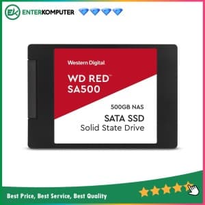 WD Red SA500 NAS SATA SSD 500GB SATA III - R 560MB/s W 530MB/s - foto 1