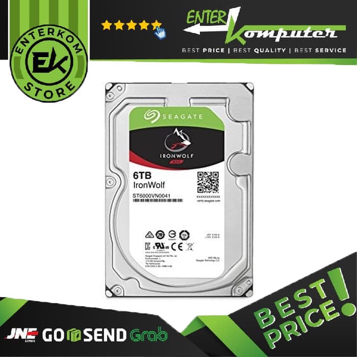 Seagate 6TB For NAS - IronWolf Pro Series - foto 1