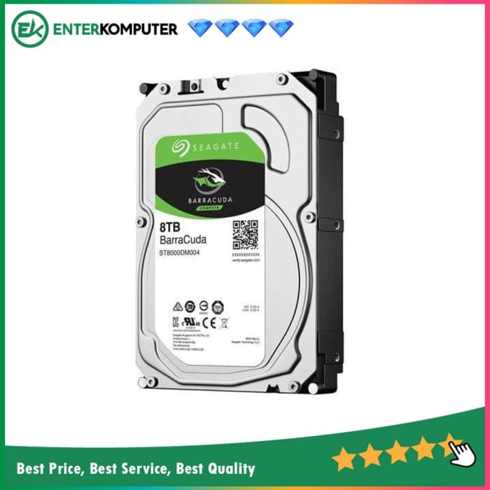 Seagate 8TB SATA3 - BarraCuda Series - foto 1