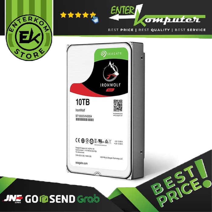 Seagate 10TB For NAS - IronWolf Series - foto 1