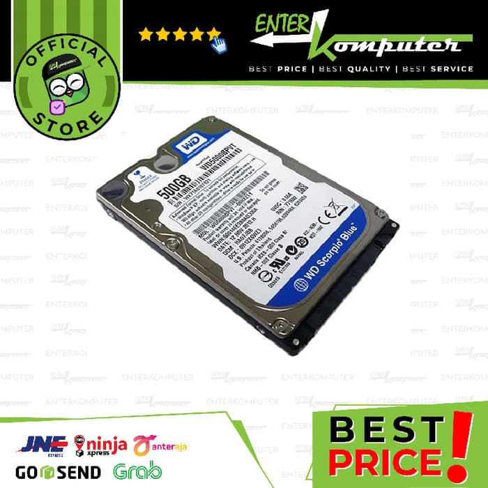WDC 2.5 500GB SATA3 128MB - WD5000LPZX - Blue - foto 1
