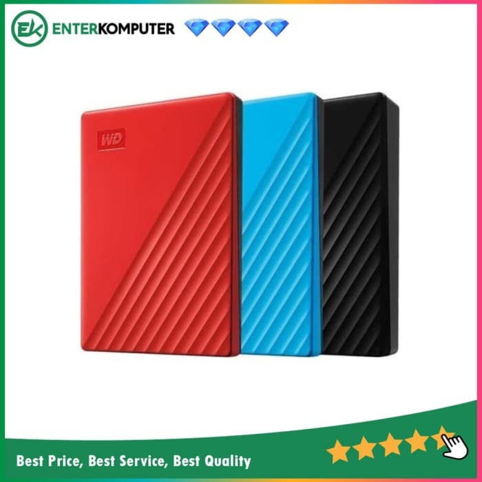 WD My Passport - New Model 5TB USB 3.2 - foto 1