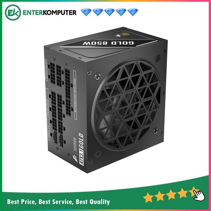 1STPLAYER NGDP ATX 3.1 850W HA-850BA4 80+ Gold Certified - Full Modular - ATX3.1 and PCIe 5.1 Ready - Embossed Cable - 10 Years Warranty Replacement - foto 1