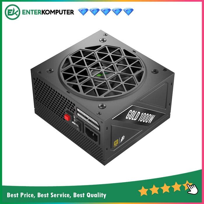 1STPLAYER NGDP ATX 3.1 1000W HA-1000BA4 80+ Gold Certified - Full Modular - ATX3.1 and PCIe 5.1 Ready - Embossed Cable - 10 Years Warranty Replacement - foto 1