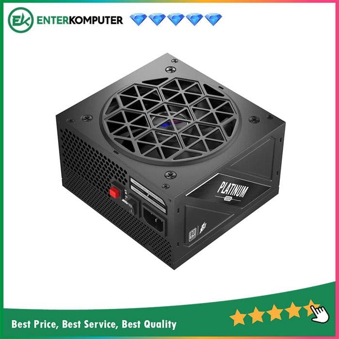 1STPLAYER NGDP ATX 3.0 1000W HA-1000BA3 80+ Platinum Certified - Full Modular - CYBENETICS ATX3.0 PASS - PCIe 5.0 Ready - 10 Years Warranty Replacement - foto 1
